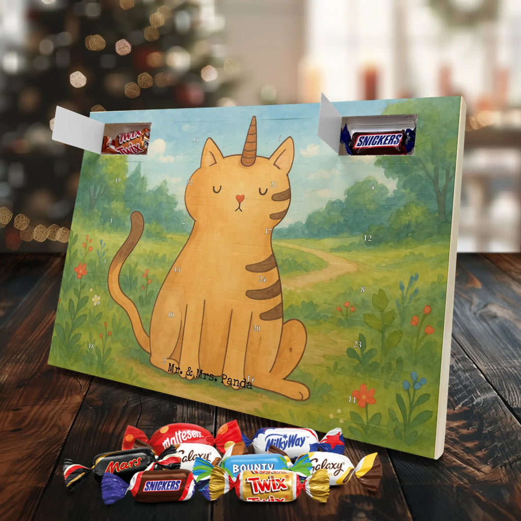 Chocolate advent calendar unicorn Cat Design cat gift, cat lover, Kitty, cat present, Kittycorn, Rainbow