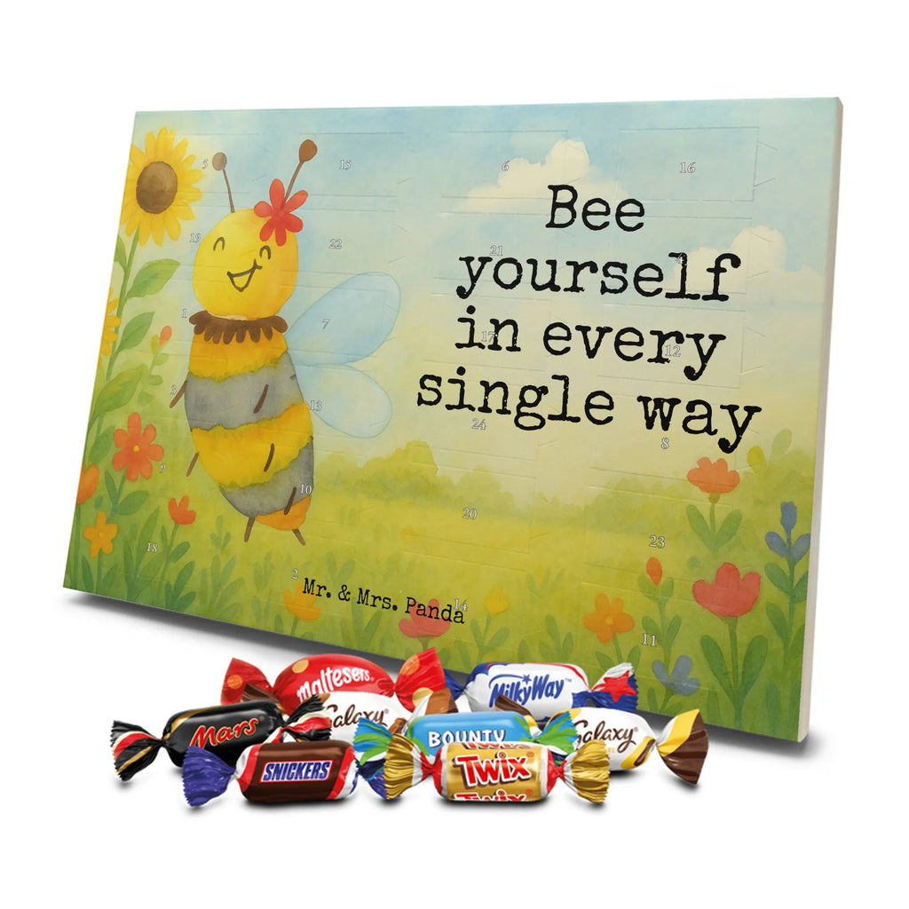 Chocolate advent calendar bee flower Design wasp, bumblebee