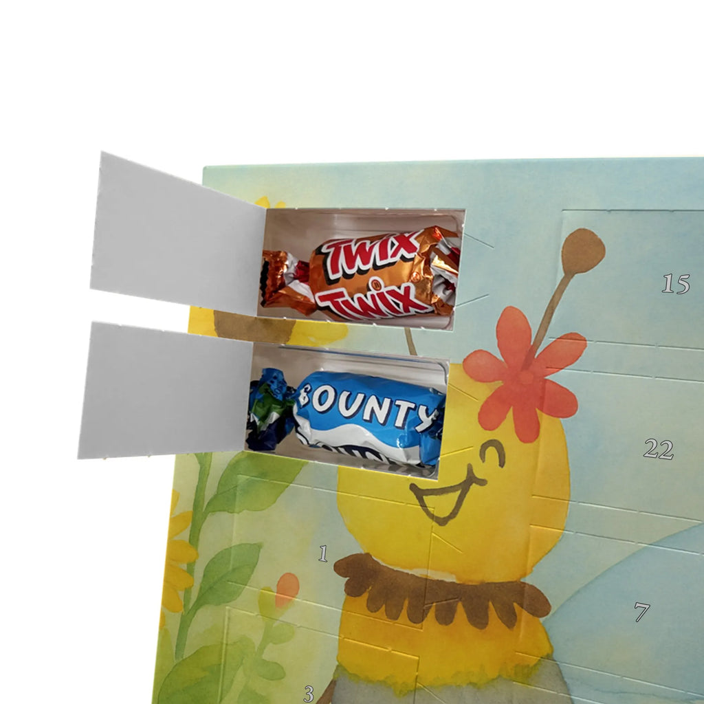 Chocolate advent calendar bee flower Design wasp, bumblebee
