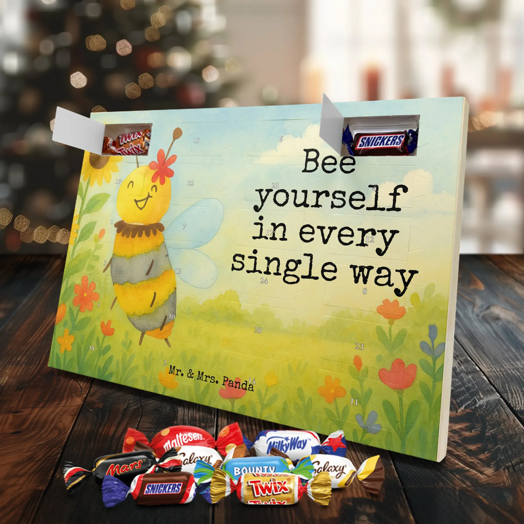 Chocolate advent calendar bee flower Design wasp, bumblebee