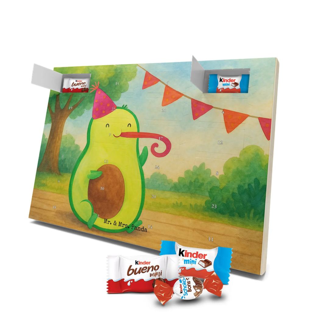 Chocolate advent calendar avocado Birthday Design vegetables