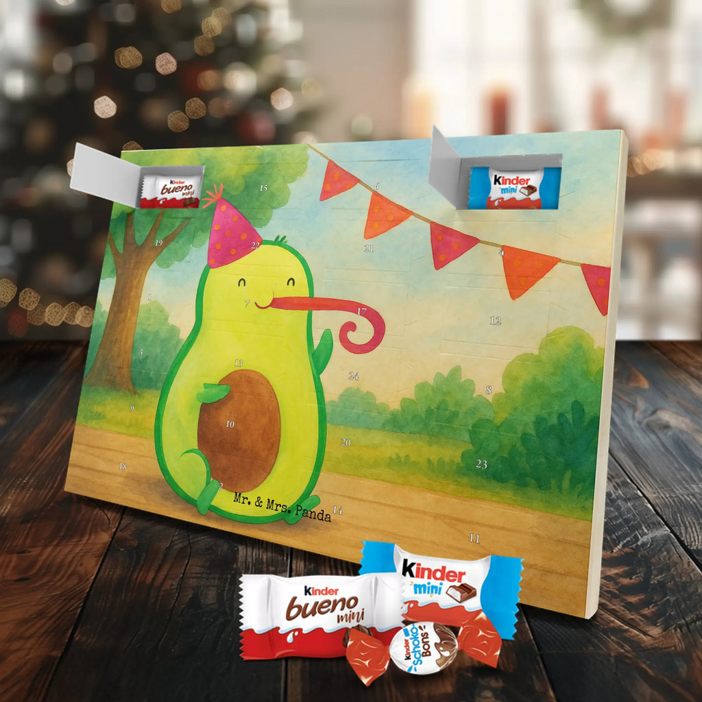 Chocolate advent calendar avocado Birthday Design vegetables