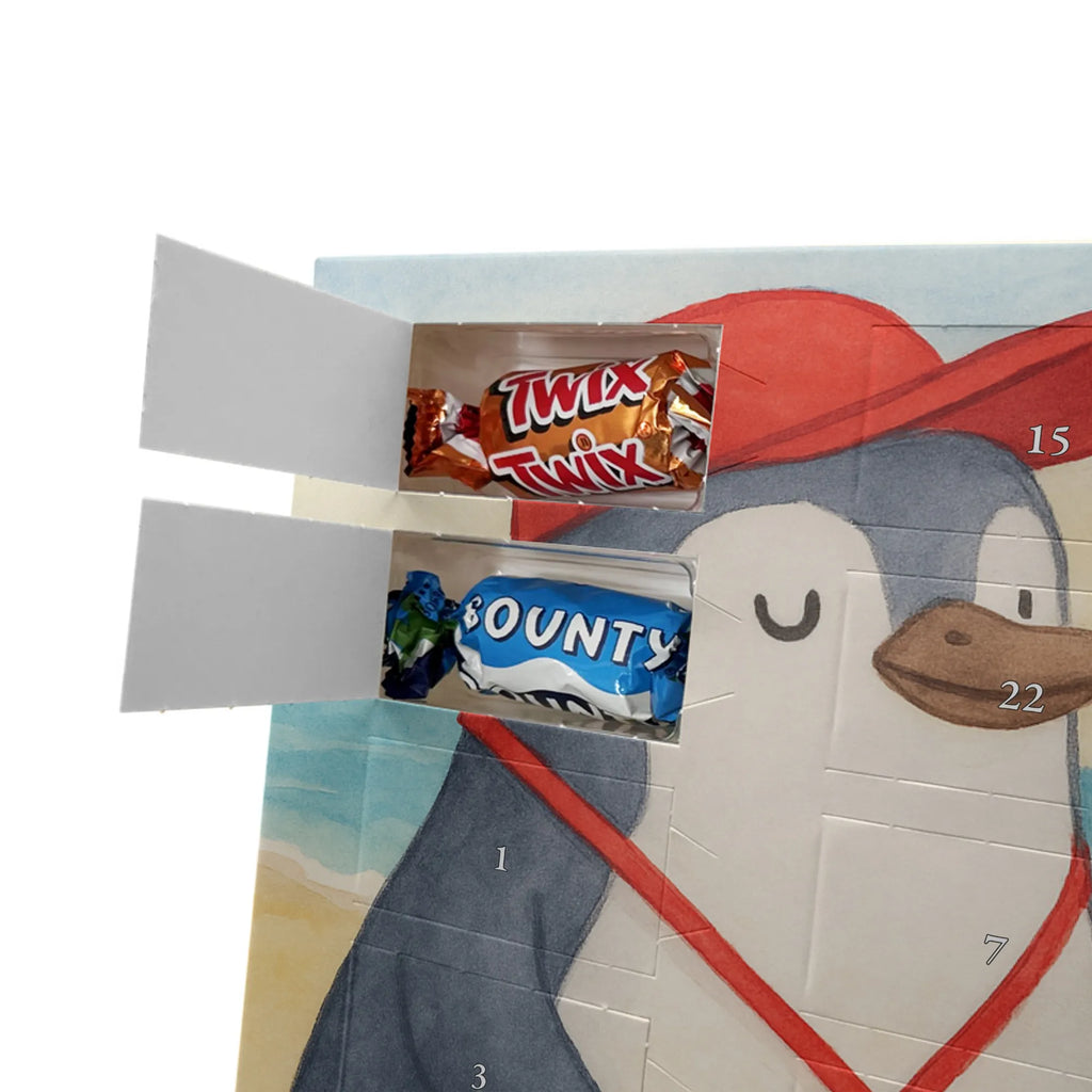 Chocolate advent calendar Lifeguard Passion Design gift, promotion, anniversary, retirement, sayings, job start, gift idea, best, farewell gift, profession, passing exam