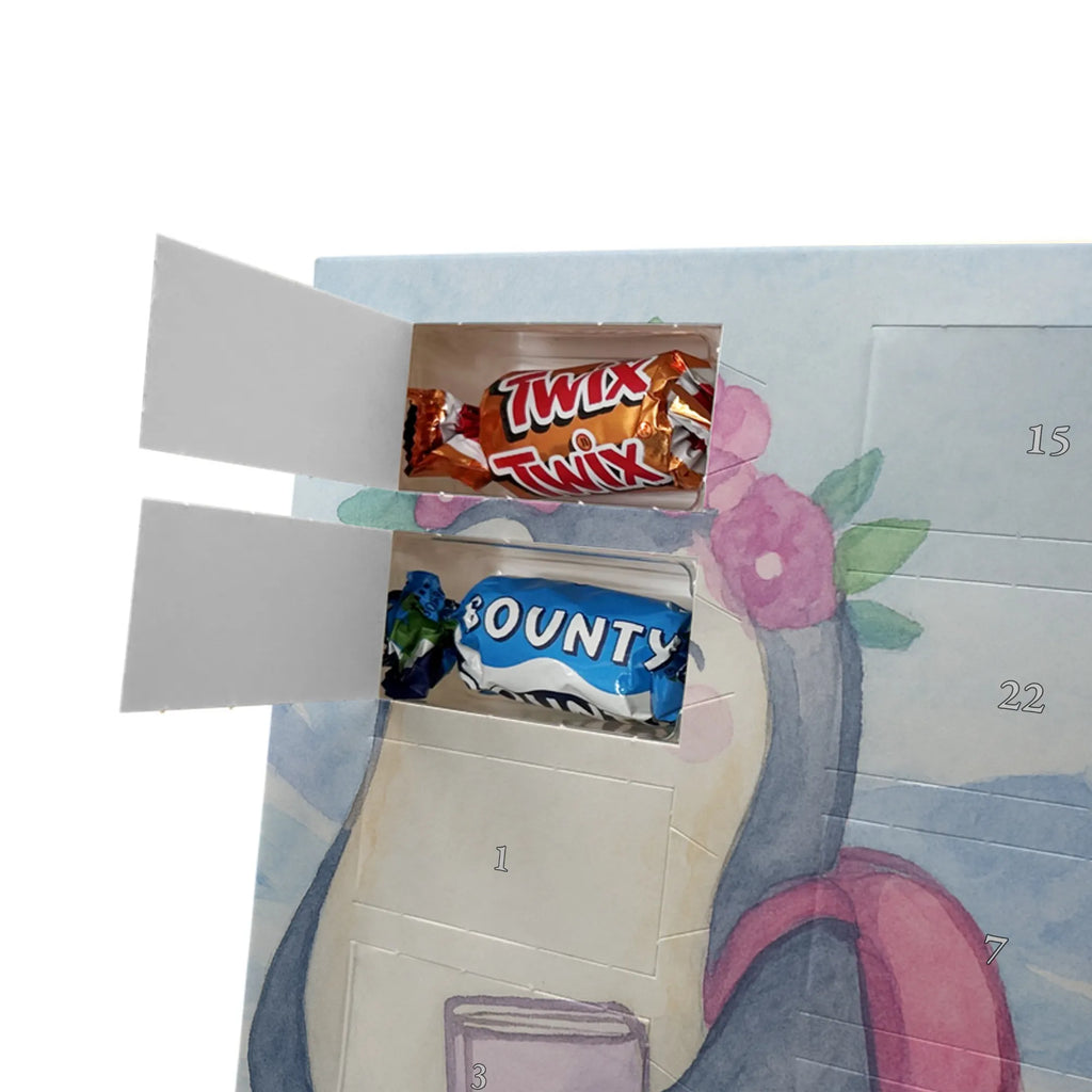 Chocolate advent calendar penguin best daughter in the world Design thank you, birthday, gift idea, birthday present, gift tip, make you happy, giving, for, gift, birth, mother, daughters, children, little daughter, little one, child, father, reward, daughter