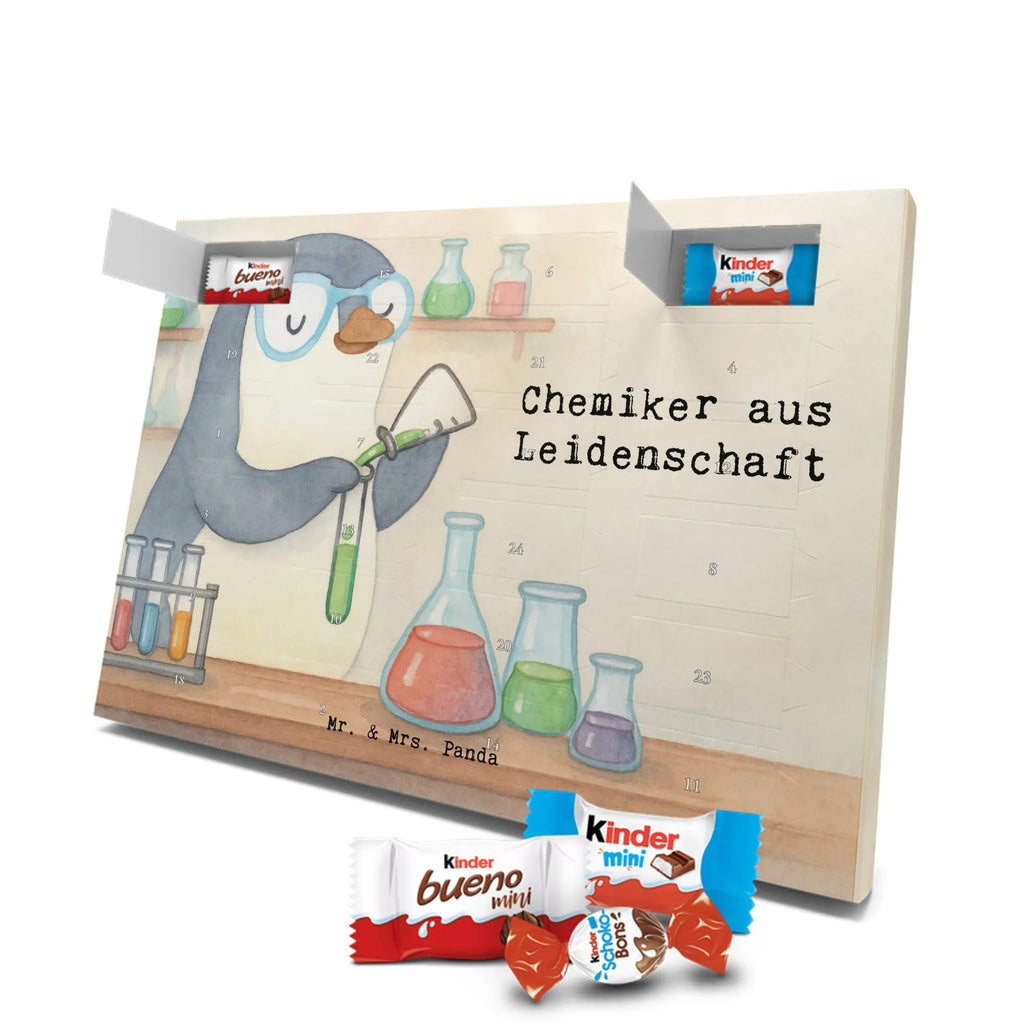 Chocolate advent calendar chemist Passion Design gift, promotion, anniversary, retirement, sayings, job start, gift idea, best, farewell gift, profession, passing exam