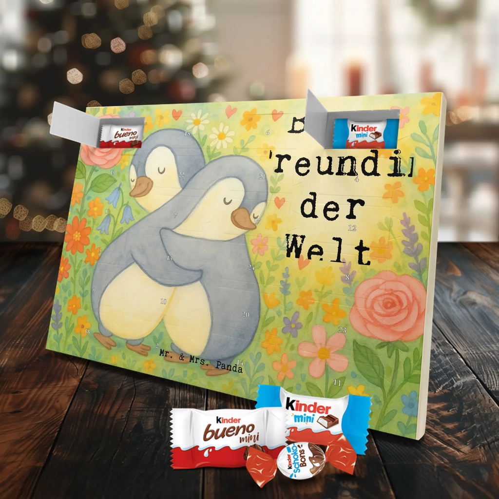 Chocolate advent calendar penguin Best girlfriend in the world Design thank you, birthday, gift idea, birthday present, gift tip, make you happy, giving, for, gift, best, Girlfriend, friendship. Dearest, girlfriends, wife, anniversary, best friend, saying