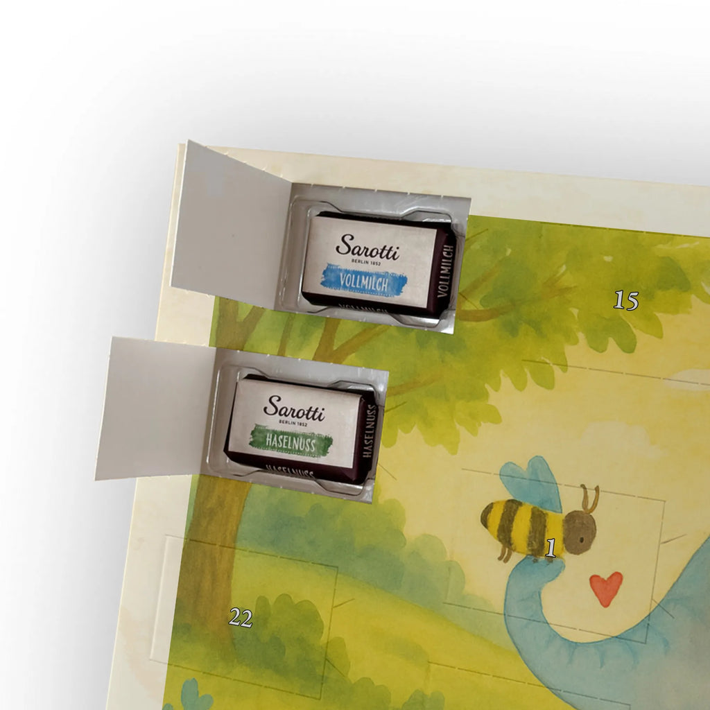 Chocolate advent calendar elephant bee Design card, gift ideas, gifts, small animals, cute, cute animal motives, hand drawn, funny sayings, good mood, special gifts, animal lover, anniversary, wedding gift, proof of love, marriage proposal, love saying, elephant, love gift