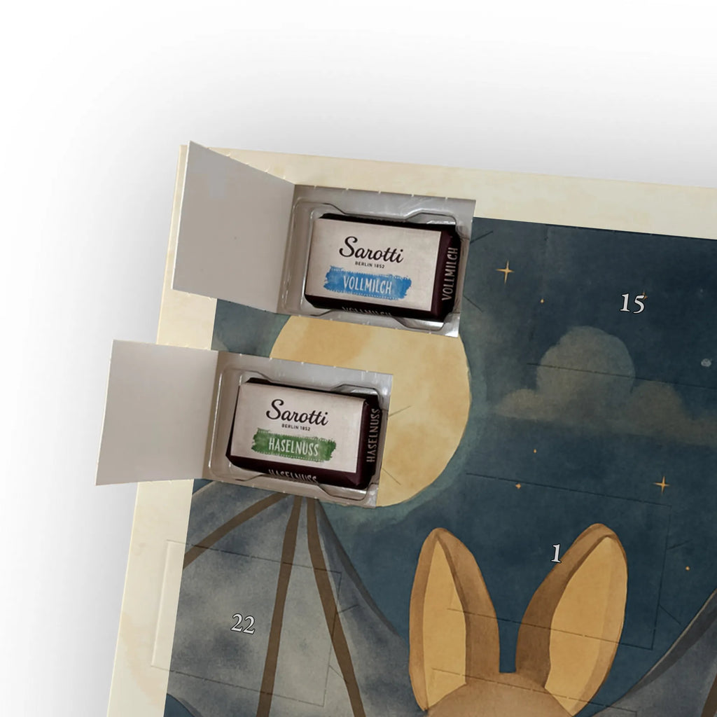 Chocolate advent calendar bat wing Design card, gift ideas, gifts, small animals, cute, cute animal motives, hand drawn, funny sayings, good mood, special gifts, animal lover