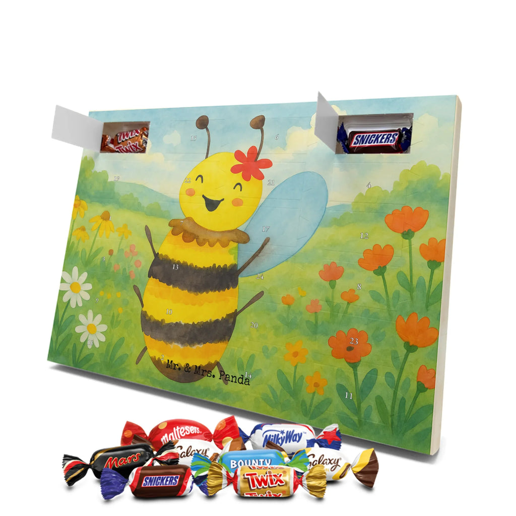 Chocolate advent calendar bee happy Design wasp, bumblebee