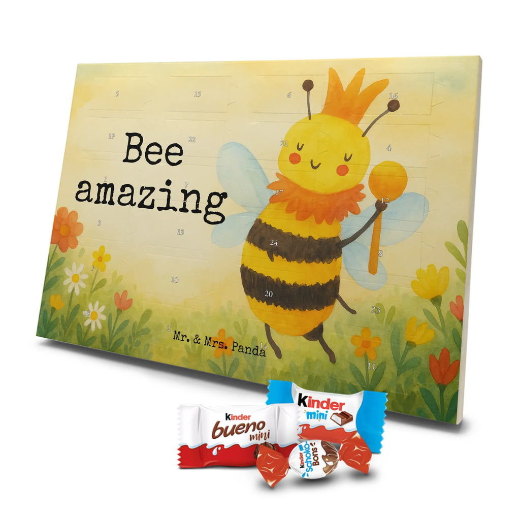 Chocolate advent calendar bee king Design wasp, bumblebee