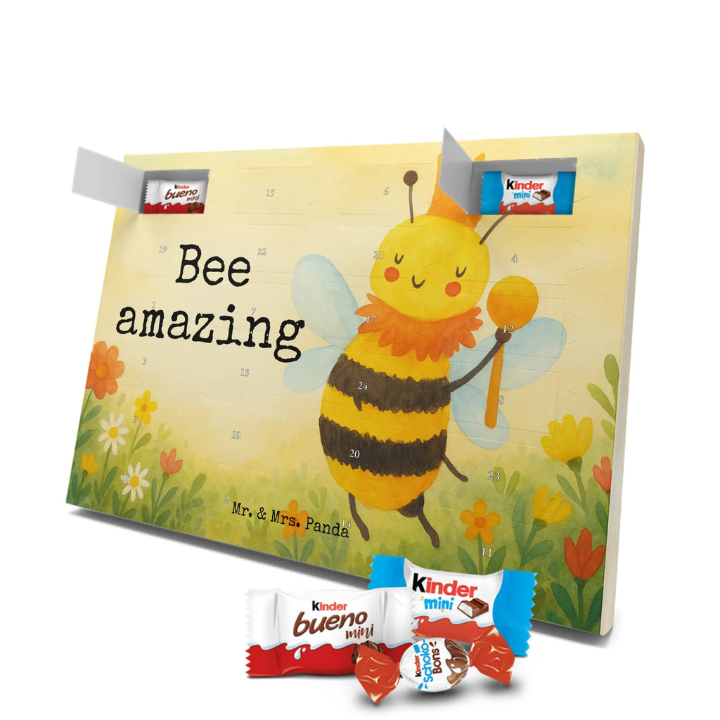 Chocolate advent calendar bee king Design wasp, bumblebee