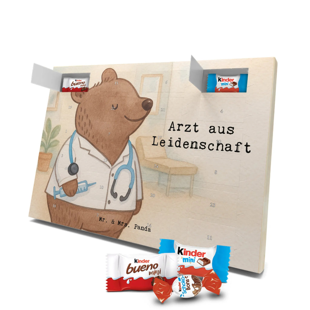 Chocolate advent calendar Doctor Passion Design gift, promotion, anniversary, retirement, sayings, job start, gift idea, best, farewell gift, profession, passing exam