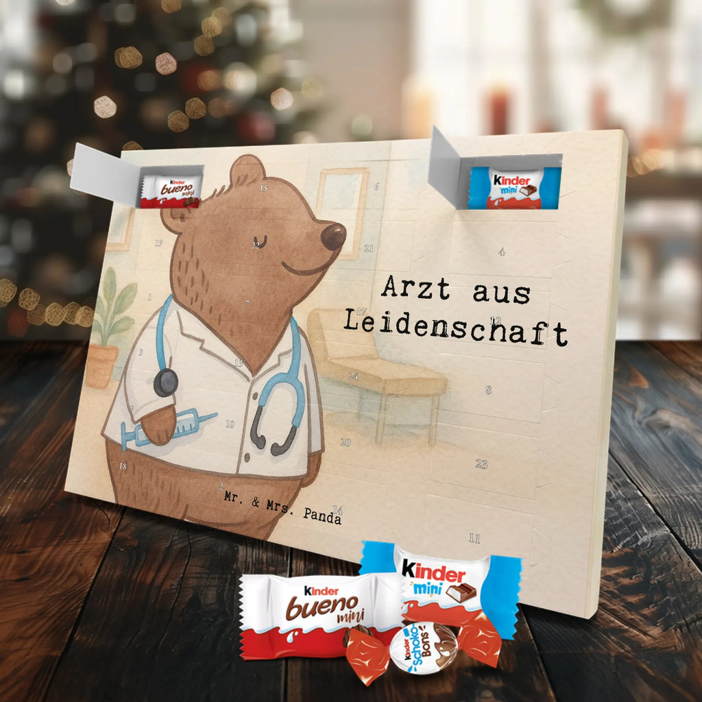 Chocolate advent calendar Doctor Passion Design gift, promotion, anniversary, retirement, sayings, job start, gift idea, best, farewell gift, profession, passing exam