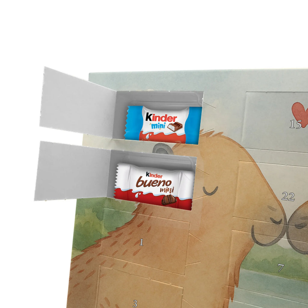 Chocolate advent calendar Capybara love Design gift ideas, gifts, card, animal lover, special gifts, good mood, funny sayings, hand drawn, cute animal motives, cute, small animals