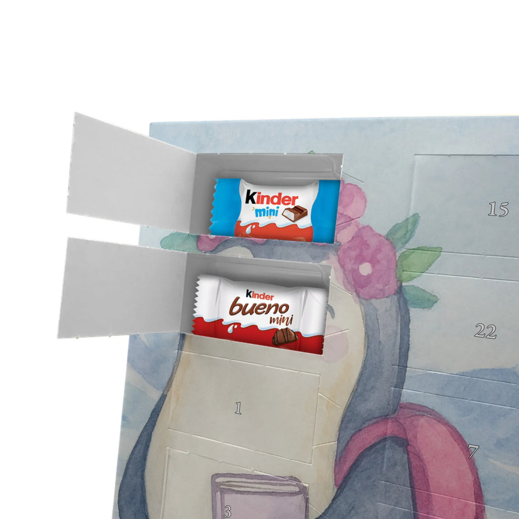 Chocolate advent calendar penguin best daughter in the world Design thank you, birthday, gift idea, birthday present, gift tip, make you happy, giving, for, gift, birth, mother, daughters, children, little daughter, little one, child, father, reward, daughter