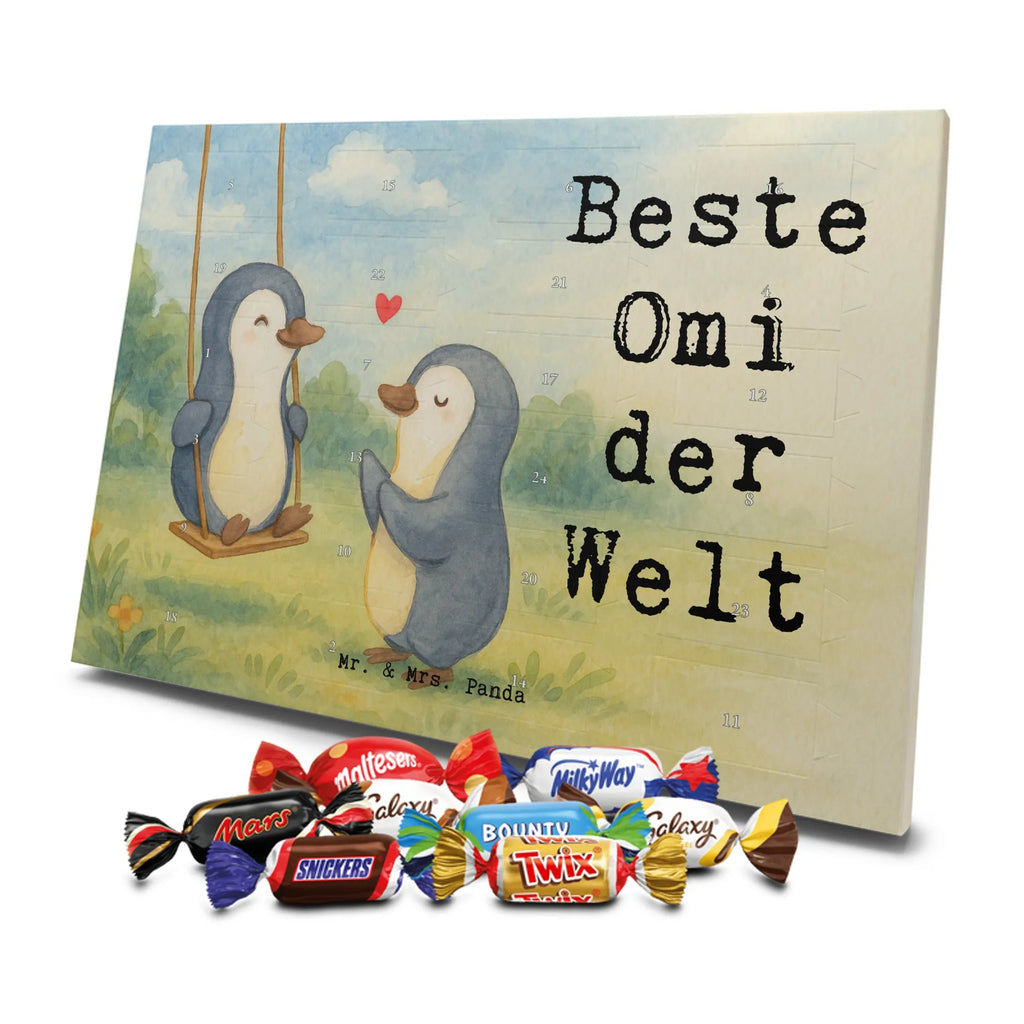 Chocolate advent calendar penguin Best grandma in the world Design thank you, birthday, gift idea, birthday present, gift tip, make you happy, giving, for, gift, grandpa, granddaughter, Grandmother, grandma, grandchild, best, grandson, little thing