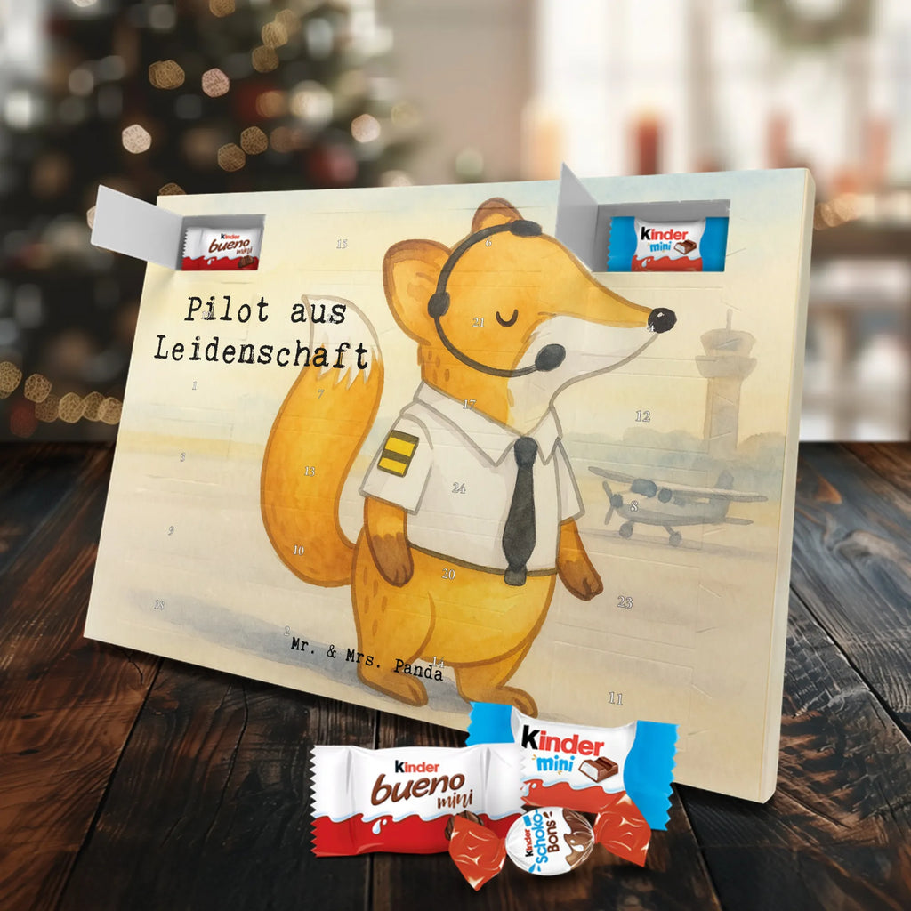 Chocolate advent calendar Pilot Passion Design gift, promotion, anniversary, retirement, sayings, job start, gift idea, best, farewell gift, profession, passing exam