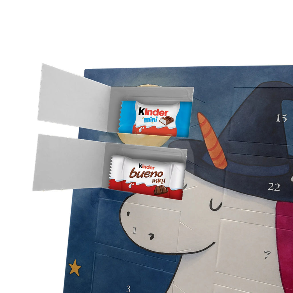 Chocolate advent calendar unicorn Witch Design wife gift, witch, mad, bitch, bad girl, girlfriend present, devil