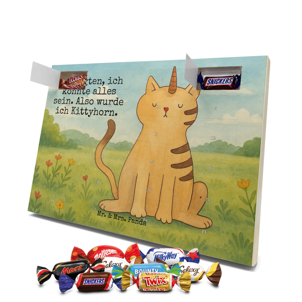 Chocolate advent calendar unicorn Cat Design cat gift, cat lover, Kitty, cat present, Kittycorn, Rainbow