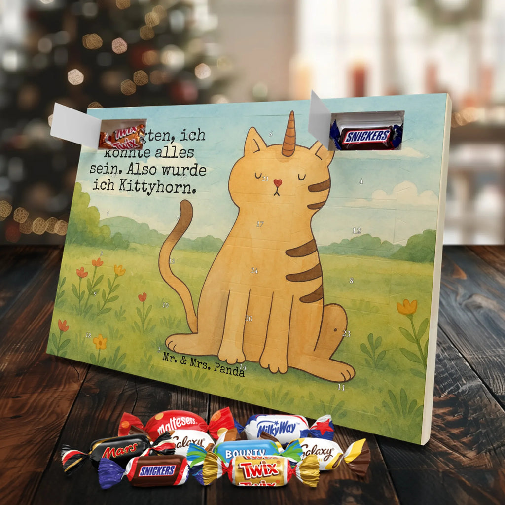 Chocolate advent calendar unicorn Cat Design cat gift, cat lover, Kitty, cat present, Kittycorn, Rainbow