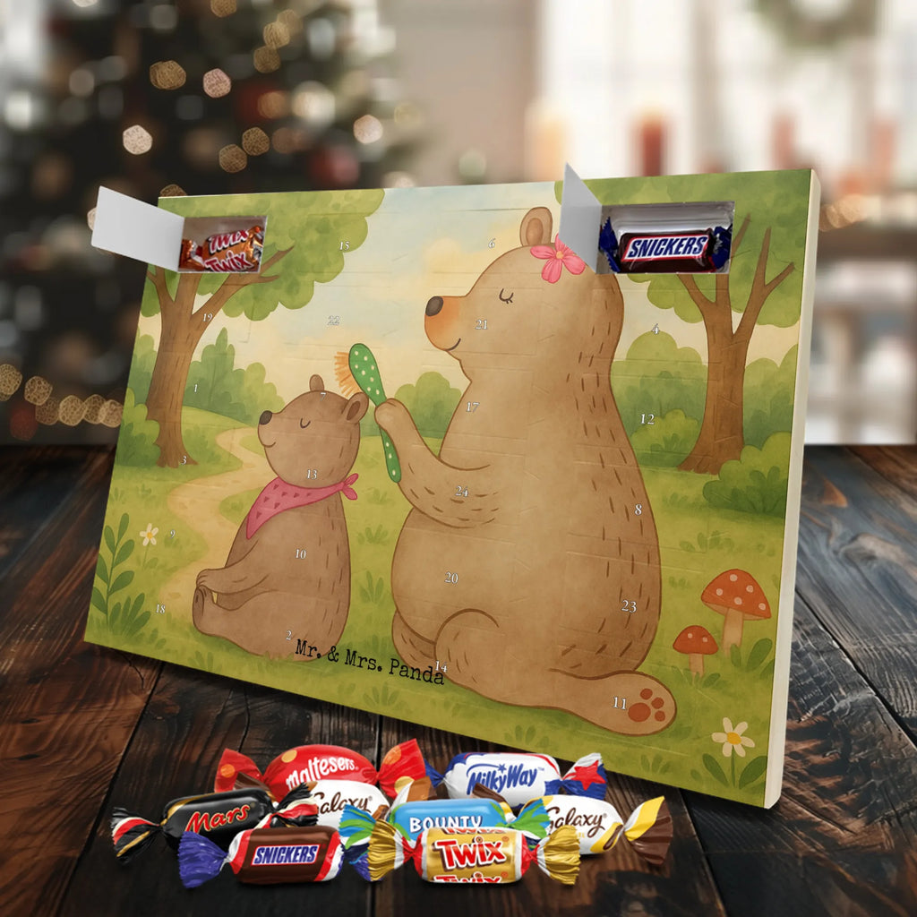 Chocolate advent calendar bear child Design Father's Day, Mother's Day, Gift