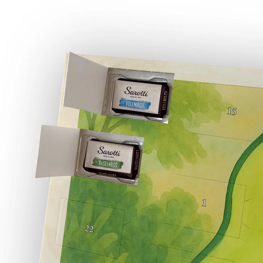 Chocolate advent calendar avocado core Design vegetables, saying life, avocado seed, seed, plant