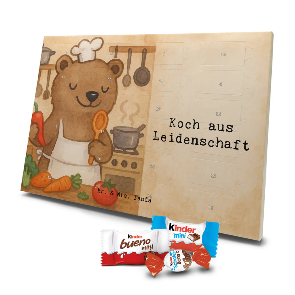 Chocolate advent calendar Cook Passion Design gift, promotion, anniversary, retirement, sayings, job start, gift idea, best, farewell gift, profession, passing exam