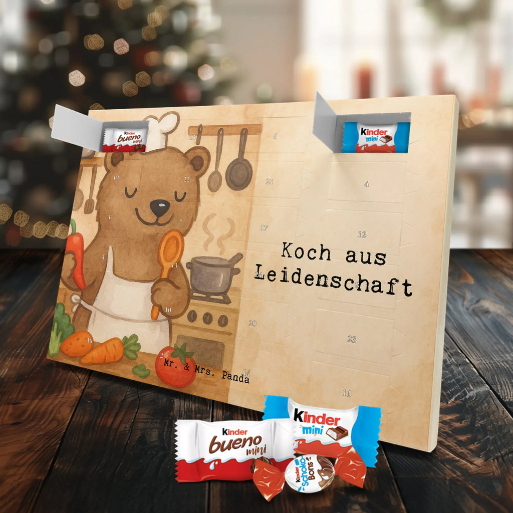 Chocolate advent calendar Cook Passion Design gift, promotion, anniversary, retirement, sayings, job start, gift idea, best, farewell gift, profession, passing exam