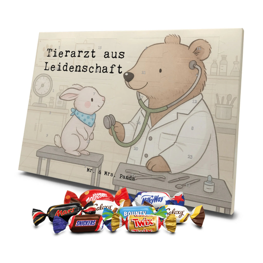 Chocolate advent calendar Veterinarian Passion Design gift, promotion, anniversary, retirement, sayings, job start, gift idea, best, farewell gift, profession, passing exam