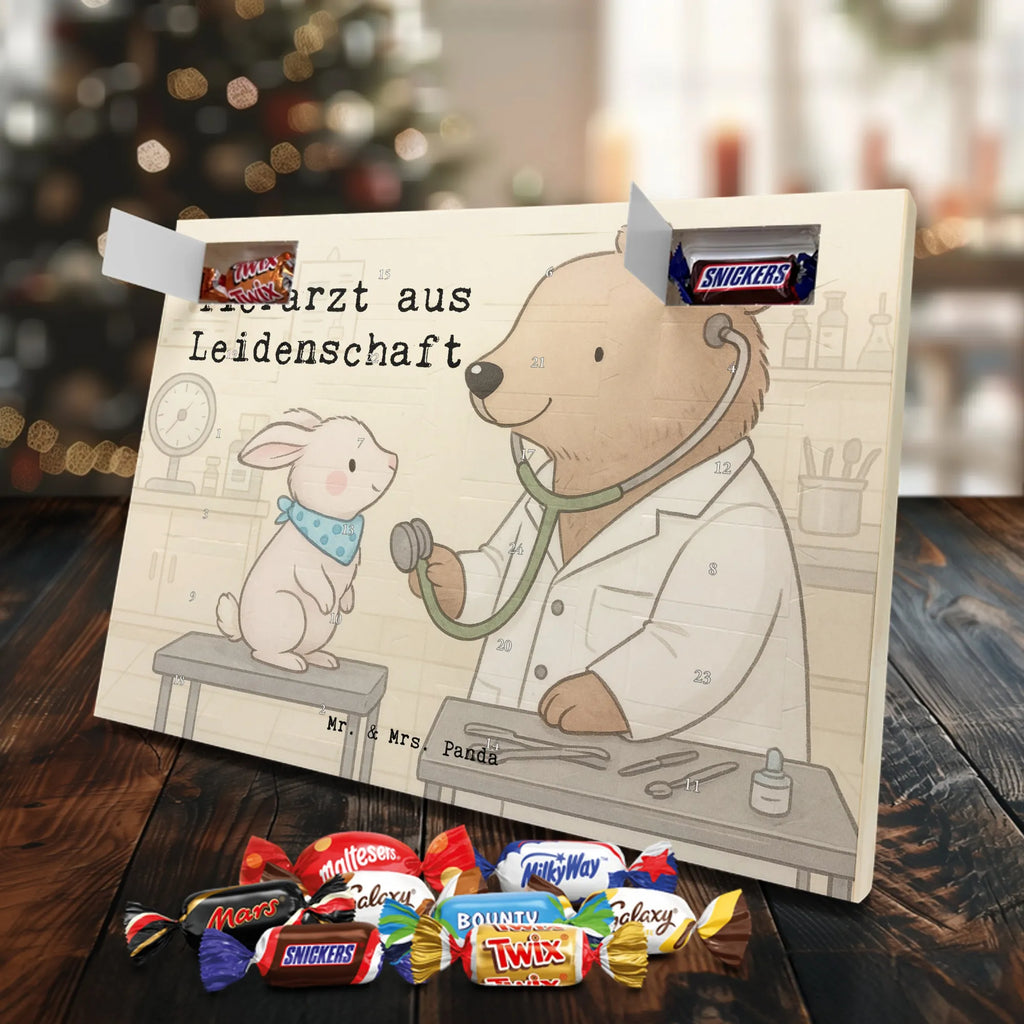 Chocolate advent calendar Veterinarian Passion Design gift, promotion, anniversary, retirement, sayings, job start, gift idea, best, farewell gift, profession, passing exam