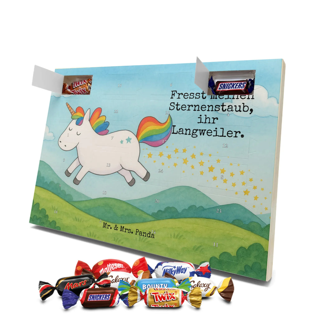 Chocolate advent calendar unicorn happy Design joy, cheerful, joy of life, fun