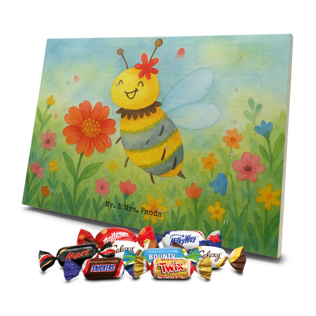 Chocolate advent calendar bee flower Design wasp, bumblebee
