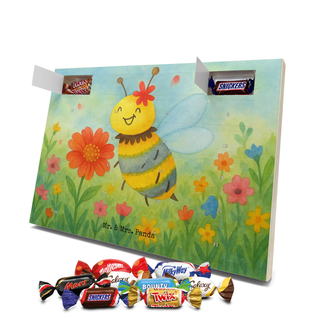 Chocolate advent calendar bee flower Design wasp, bumblebee