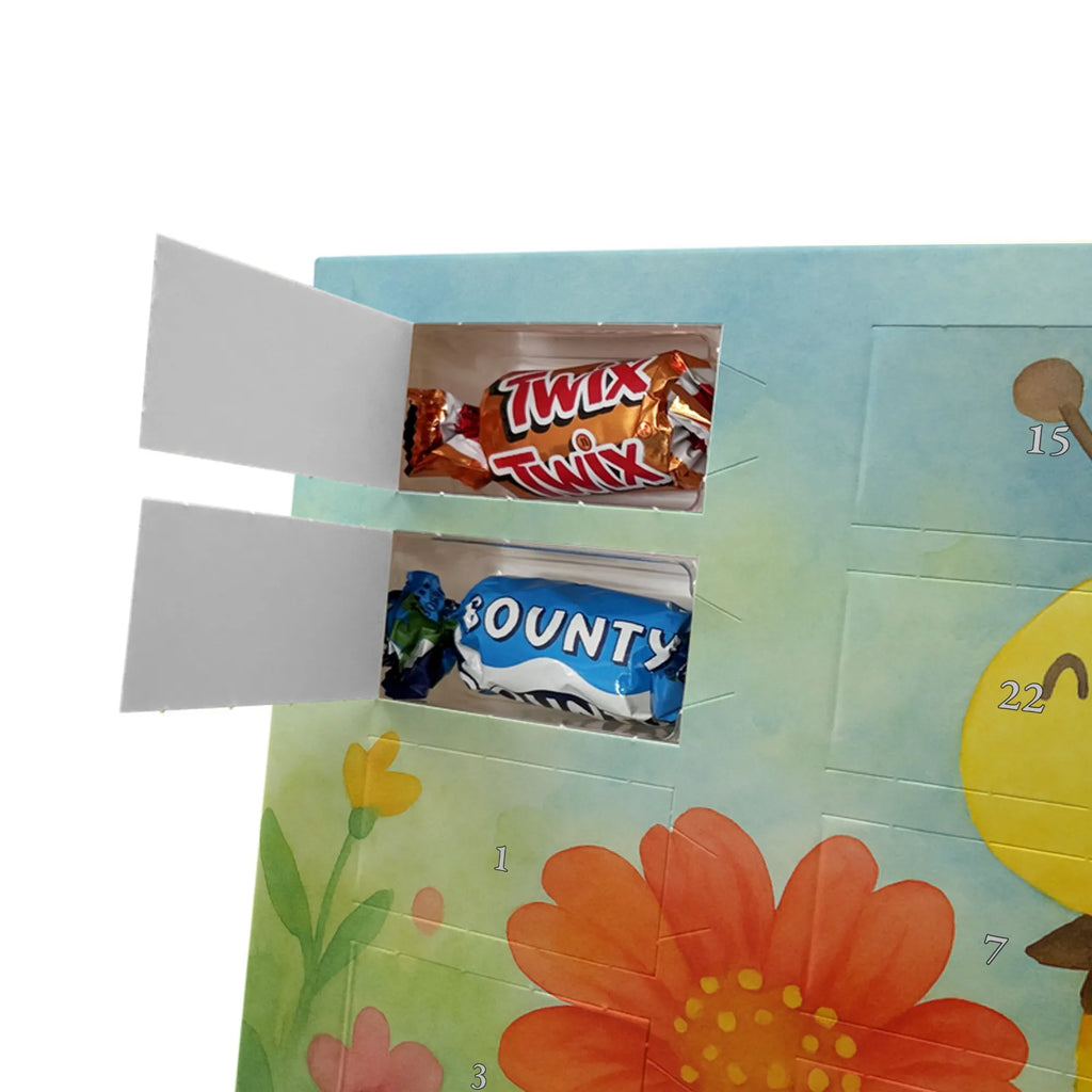 Chocolate advent calendar bee flower Design wasp, bumblebee