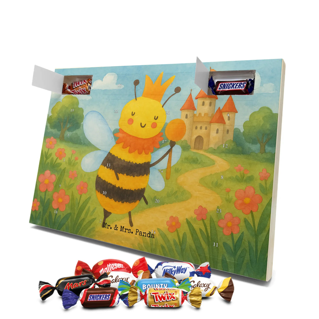 Chocolate advent calendar bee king Design wasp, bumblebee