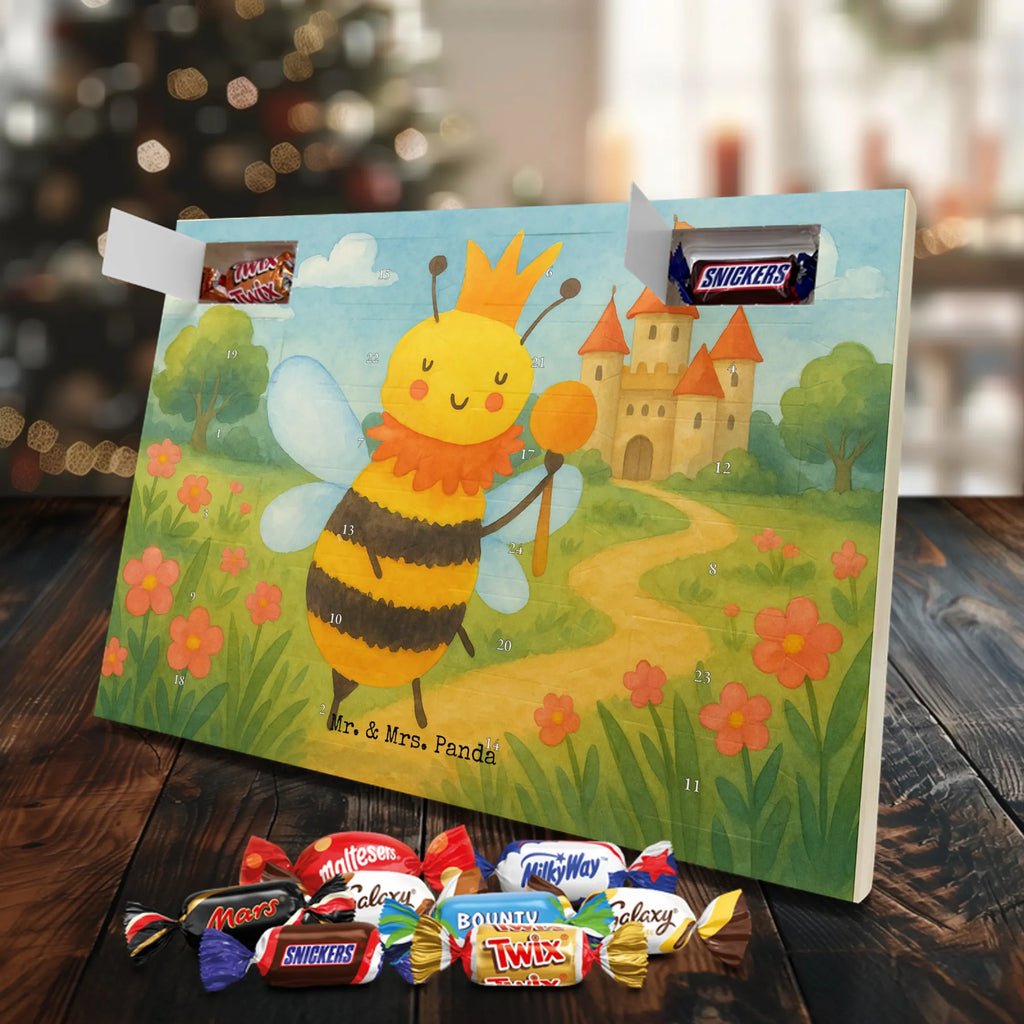 Chocolate advent calendar bee king Design wasp, bumblebee
