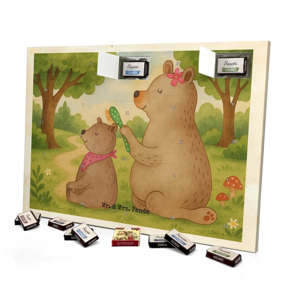 Chocolate advent calendar bear child Design Father's Day, Mother's Day, Gift
