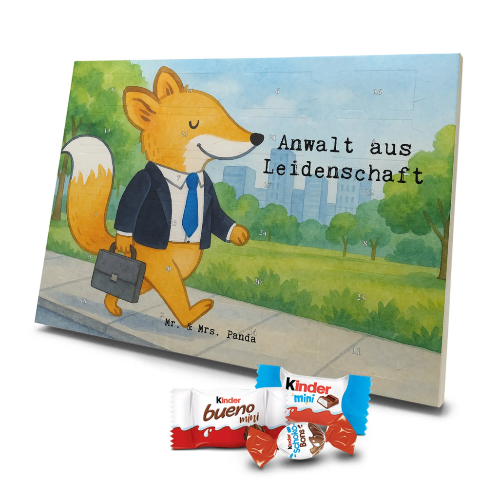 Chocolate advent calendar lawyer Passion Design gift, promotion, anniversary, retirement, sayings, job start, gift idea, best, farewell gift, profession, passing exam