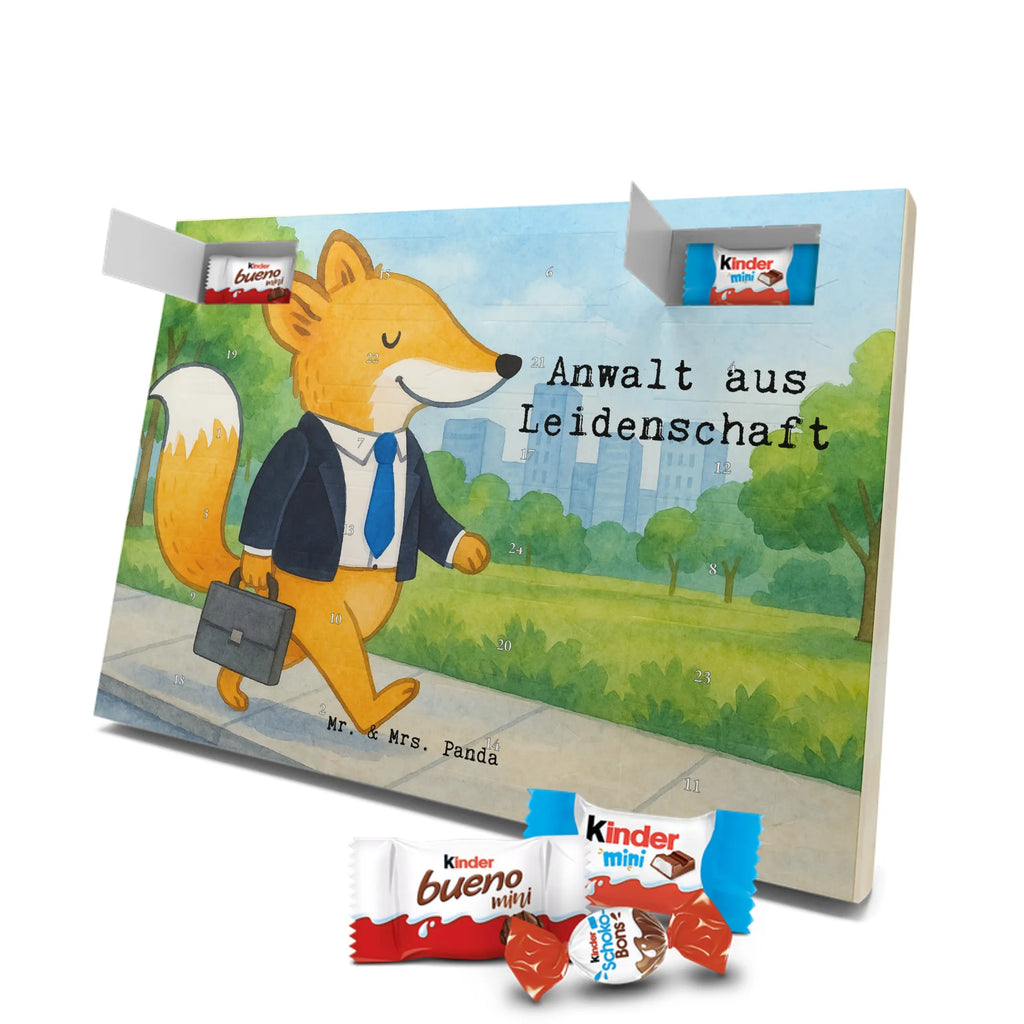 Chocolate advent calendar lawyer Passion Design gift, promotion, anniversary, retirement, sayings, job start, gift idea, best, farewell gift, profession, passing exam