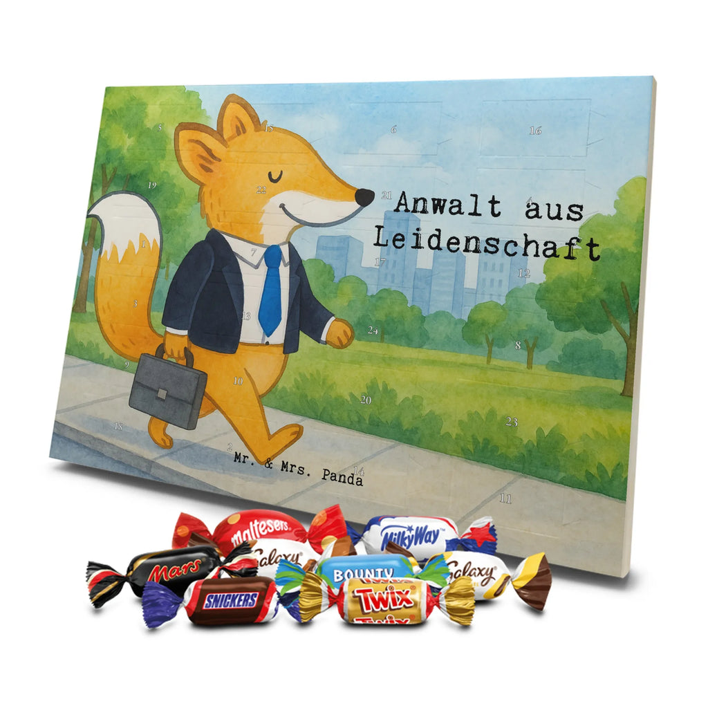 Chocolate advent calendar lawyer Passion Design gift, promotion, anniversary, retirement, sayings, job start, gift idea, best, farewell gift, profession, passing exam