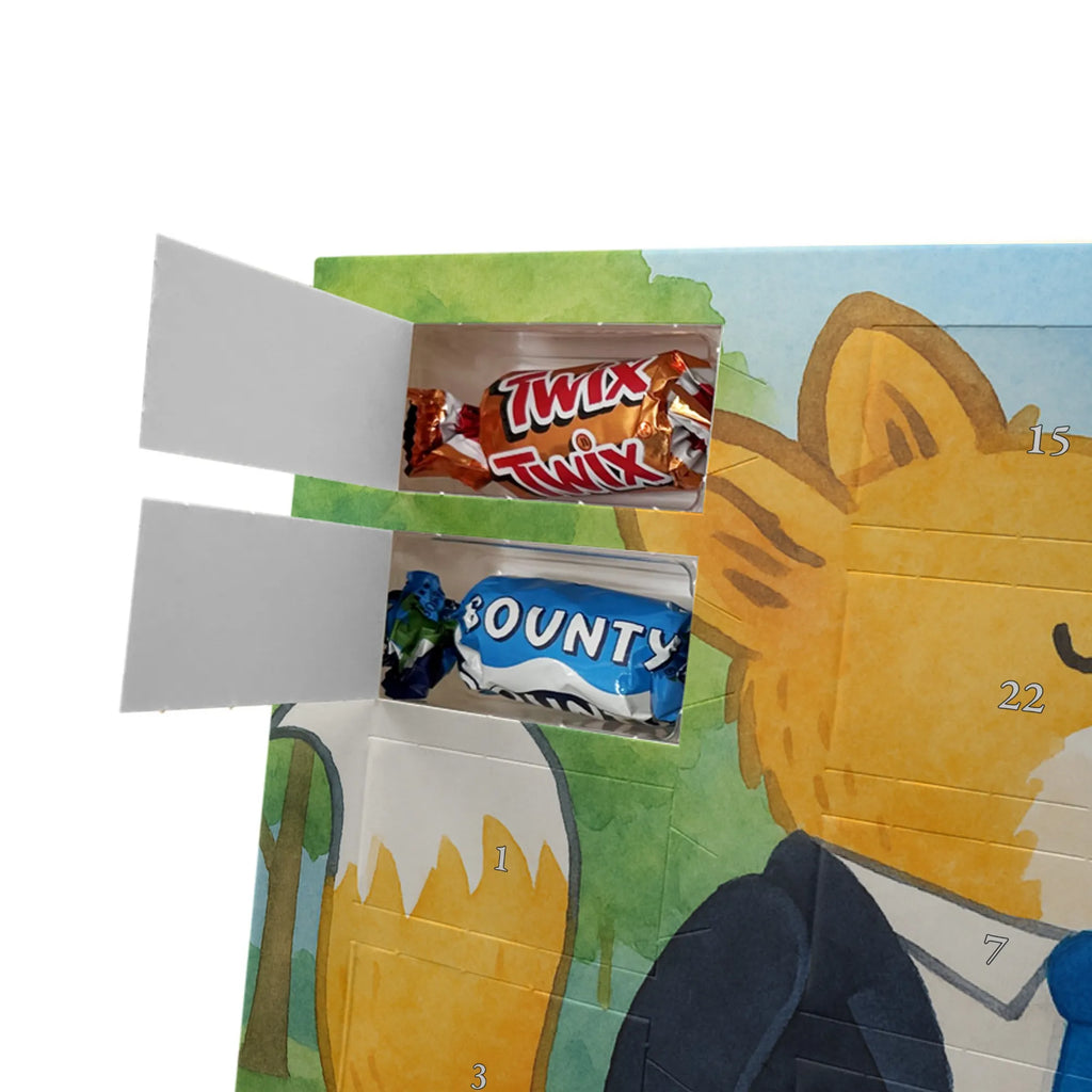 Chocolate advent calendar lawyer Passion Design gift, promotion, anniversary, retirement, sayings, job start, gift idea, best, farewell gift, profession, passing exam