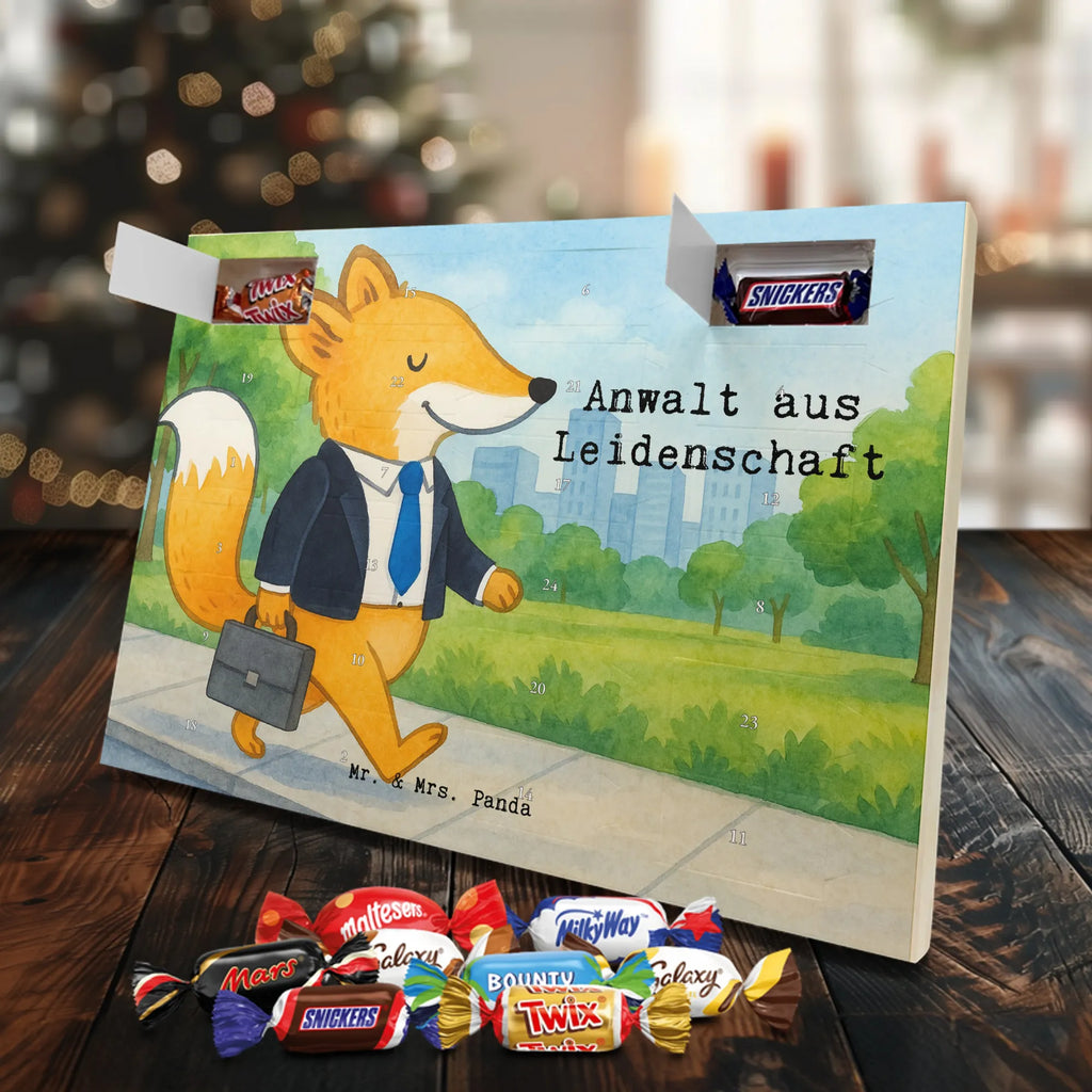 Chocolate advent calendar lawyer Passion Design gift, promotion, anniversary, retirement, sayings, job start, gift idea, best, farewell gift, profession, passing exam