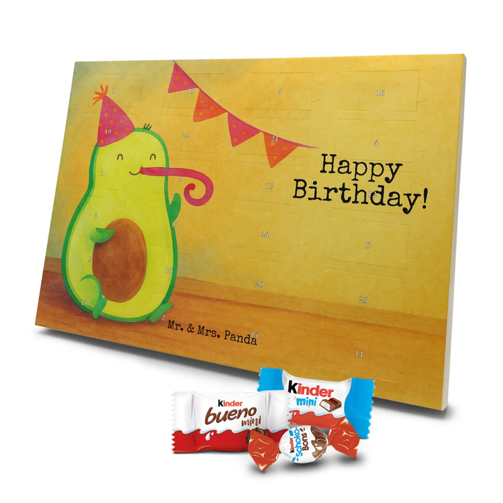 Chocolate advent calendar avocado Birthday Design vegetables