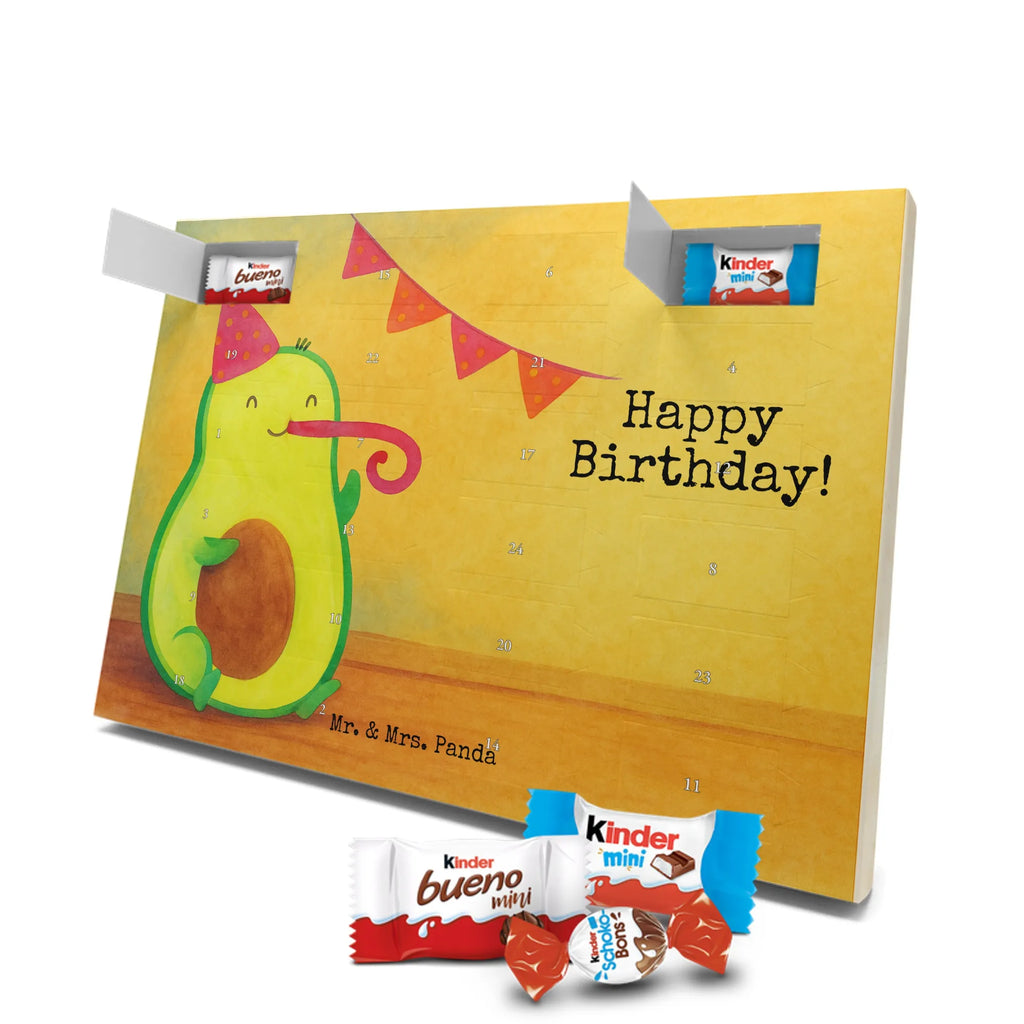 Chocolate advent calendar avocado Birthday Design vegetables