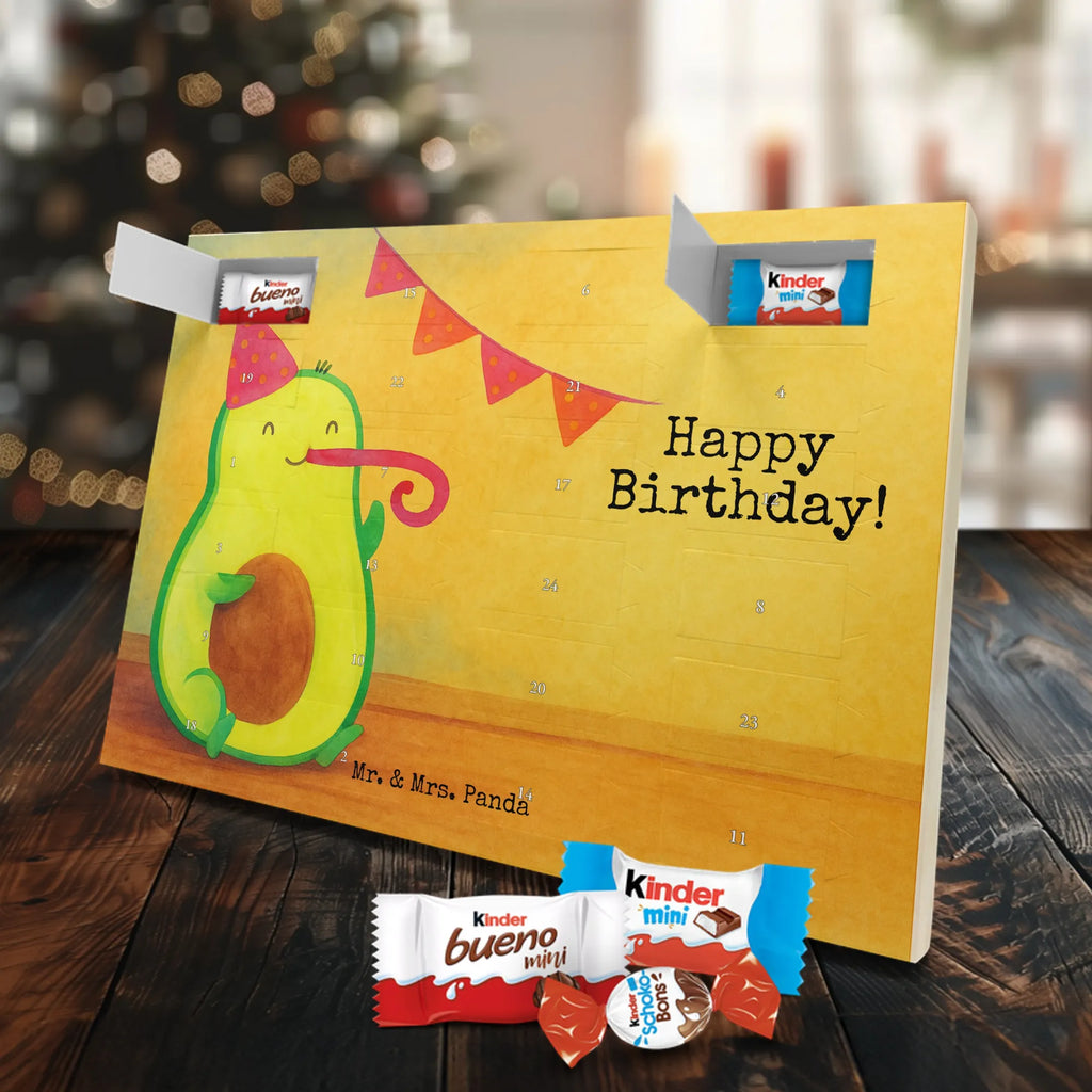 Chocolate advent calendar avocado Birthday Design vegetables