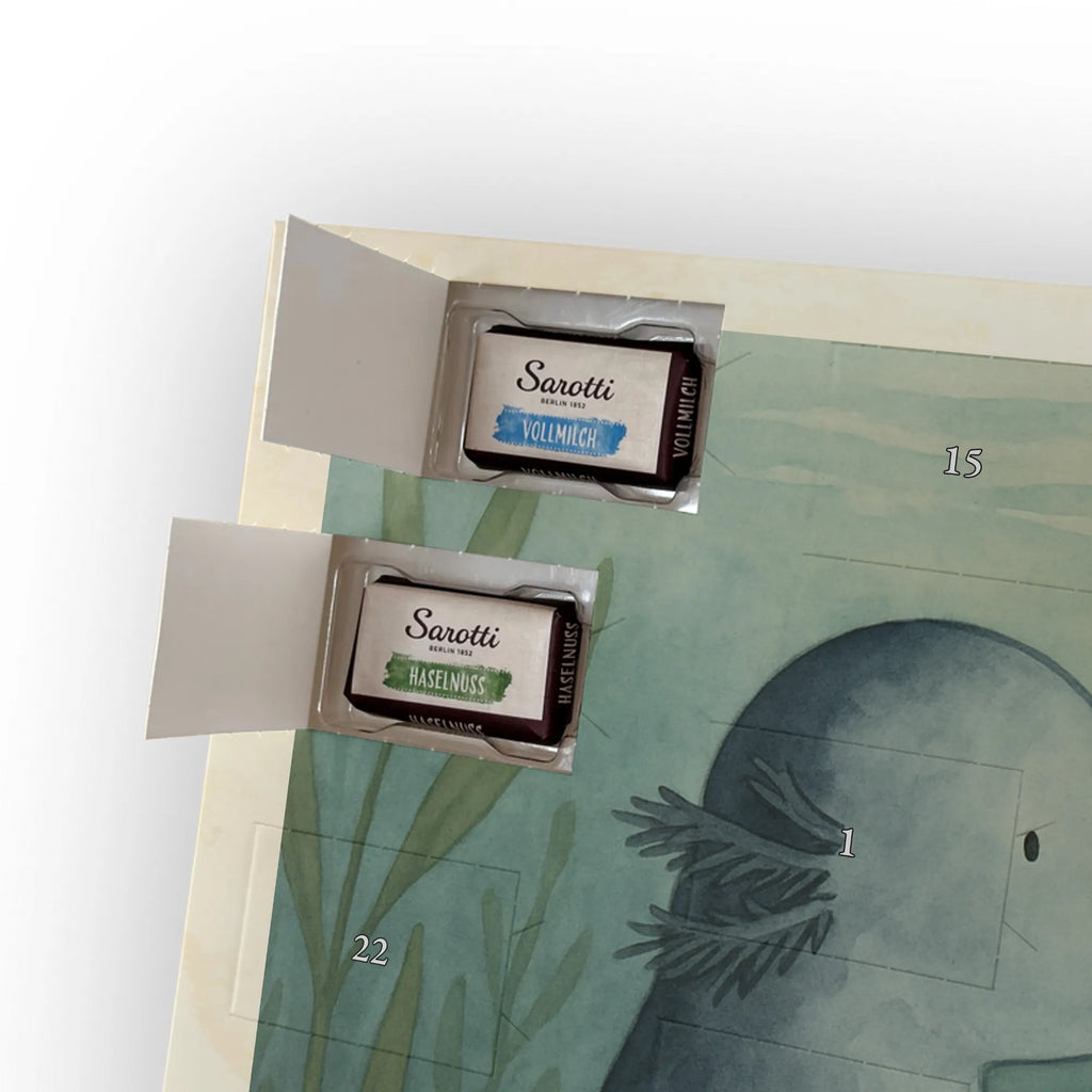 Chocolate advent calendar axolotl Love Design Axelotl, marine animals, Mexican walking fish, salamander, friend, great love, tail, anniversary, proof of love, fiancé, valentine's day, amphibian, husband