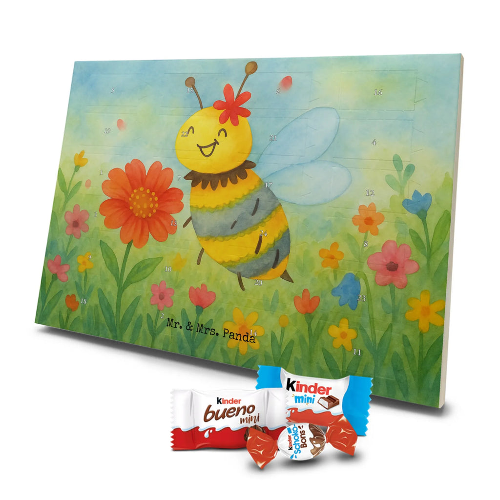 Chocolate advent calendar bee flower Design wasp, bumblebee