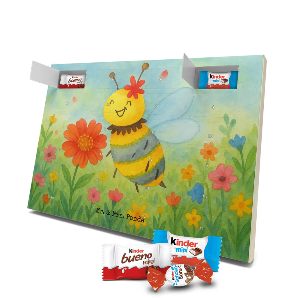 Chocolate advent calendar bee flower Design wasp, bumblebee