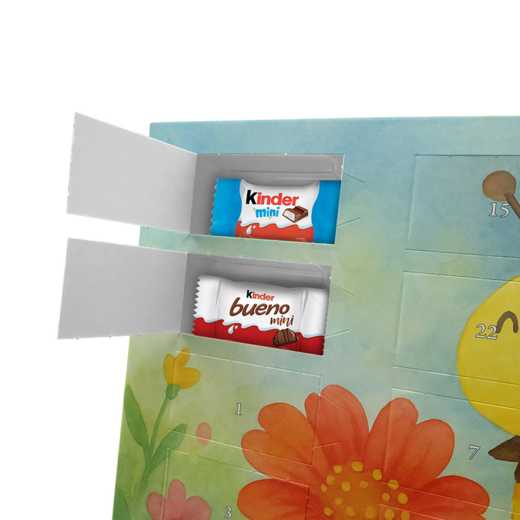 Chocolate advent calendar bee flower Design wasp, bumblebee