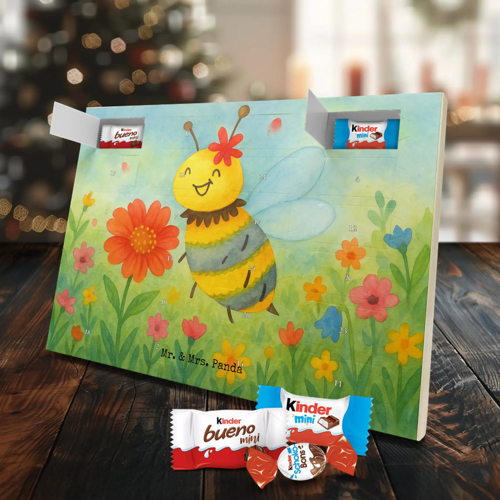 Chocolate advent calendar bee flower Design wasp, bumblebee